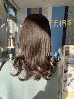 コワファースト 大分(COIFF1RST) ナチュラルブラウンカラー