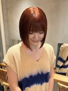 ニコ トウキョウ ヨコハマ(nico) 切りっぱなし/ミニボブ/ボブ/切りっぱなしボブ/酸性ストレート