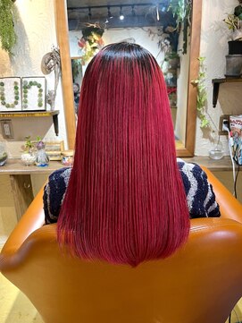 ヌン(nun) 似合わせカット×高発色艶カラー×トリートメント