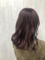 テーラヘアー 四街道店(TELA HAIR) ゆる巻き×カシスピンク【TELA HAIR 四街道】