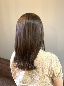 ココカラヘアー ニコ(cococara hair nico) ベージュブラウン/ナチュラルカラー/外ハネ