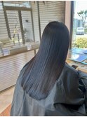 【韓国風女優髪】うる艶ストレート