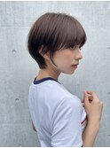 大人可愛いマッシュショート銀座
