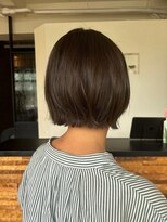 ヴァン カウンシル 王子(VAN COUNCIL)&nbsp;大人かわいいショートボブ 外ハネくびれヘア 髪質改善Tr#3