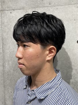 ブルニール 心斎橋(BLEUNIR) ナチュラルストレート 韓国マッシュ マッシュ 縮毛矯正