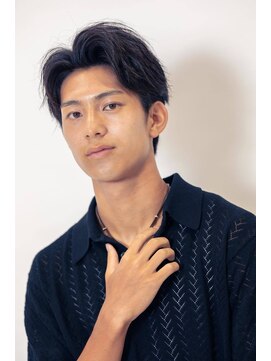 スノードロップ 高円寺店(Snowdrop) ベリーショート/ダークアッシュ/ニュアンスパーマ/韓国マッシュ