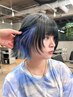 【インナーカラー】カット＋インナーブリーチ＋カラー＋3stepTR　［八王子］