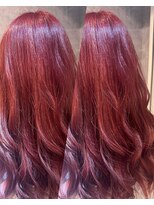 キャラ シャローネ 池袋(Chara Chalone)&nbsp;チェリーレッド/ダブルカラー/【たいし】