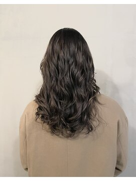 ヘアサロン エン(hair salon en.) コテ巻き風デジタルパーマ