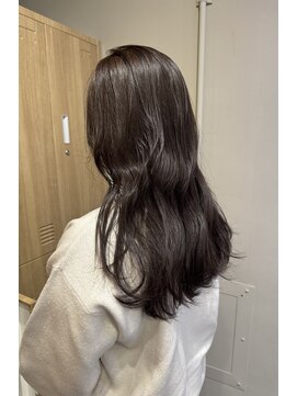 ローレンプラス(LOREN+) 透明感髪質改善ベージュダブルカラーミルクティーグレージュ