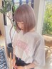 【会員限定】ブリーチ＋色持ち◎カラー＋3STEP Tr ￥15900