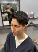 爽やかアップバング