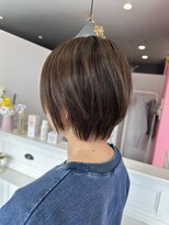 ユルフ(yulf)&nbsp;ショートヘア　ベージュカラー