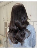 ベレーザ 渋谷(BELEZA)&nbsp;14918オリーブグレージュ韓国風巻きレイヤーカットワンホンヘア