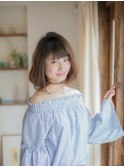 ふわっと軽やかボブ