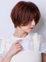 コアブラン 原宿 明治神宮前(CORE blanc) 小顔ショート/前髪ありショートヘア/ショートカット/大人ボブ