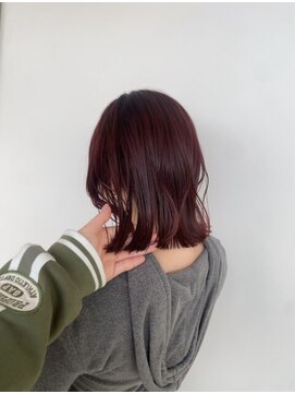 シェル 津山の手店(shel) 可愛いチェリーレッドブラウン