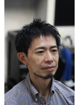 ニューオールド 三軒茶屋(NEW OLD) 癖だしショートパーマスタイル