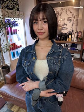 コレット ヘアー 大通(Colette hair) 酸性ストレート×マロンブラウン♪