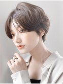 ♪グレージュインナーカラーショートカットショート髪質改善ケア