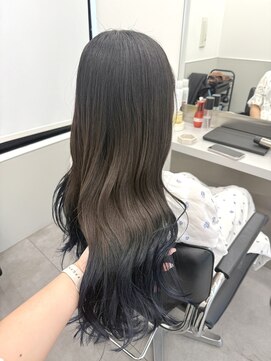 ゴウトゥデイシェアサロン 町田店(GO TODAY SHAiRE SALON) グラデーションネイビーブルー【町田】