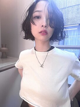 無造作レイヤーボブ