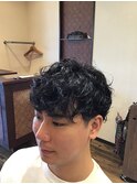 パーマスタイル　ナチュラルウェーブ