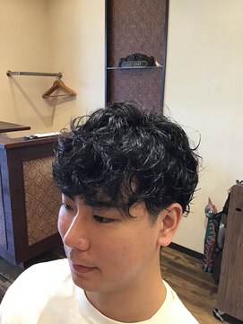 パーマスタイル　ナチュラルウェーブ