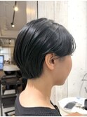 《MIRU》ハンサムショート/ネイビーブルー