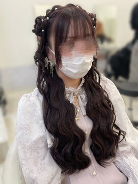 アイトーキョーエス 渋谷(AI TOKYO S) クラゲヘア/くるみちゃんヘア/ねじりハーフツイン/ハーフアップ