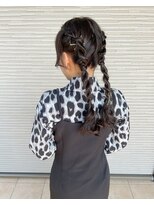 ロンドブルーム 天神大名店(Lond Bloom)&nbsp;暗めカラー/ブリーチなしカラー/ヘアアレンジ/福岡/天神/20代