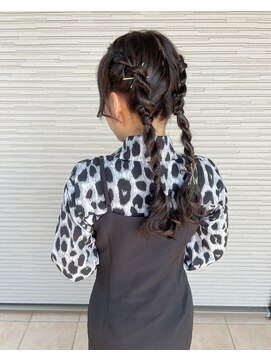 ロンドブルーム 天神大名店(Lond Bloom) 暗めカラー/ブリーチなしカラー/ヘアアレンジ/福岡/天神/20代