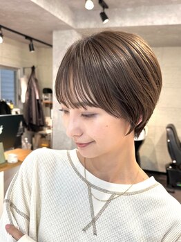ブルック(BROOK)の写真/ショートやボブに定評あり◎骨格や髪質を見極め、あなたの一番似合うスタイルをご提案してます♪