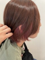 アローズ 大牟田店(arose)&nbsp;イヤリングカラー　ブラウン×ピンク