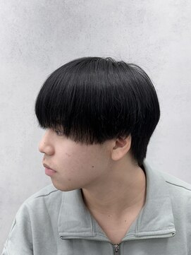 ルースト 西院店(ROOST) MEN’S HAIR/ラウンドマッシュ/フェザーパーマ/西院眉毛CUT