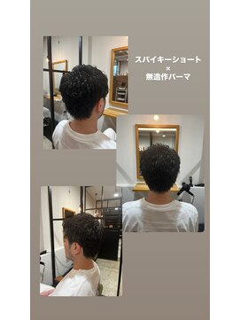 ヘアーメイク マーズ 売布店(Hair Make Mars) スパイラルショート×無造作パーマ