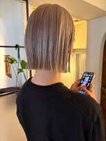 ローマー 明治神宮前 渋谷(ROAMER) レイヤーボブ切りっぱなしボブボブパーマショートボブ髪質改善