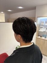 アズールサン 草加西口店(azule-sun)&nbsp;フェザーパーマ,メンズカット/草加