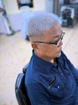 ヤマト(YAMATO)&nbsp;メンズスキンフェードカット・ホワイトブリーチ