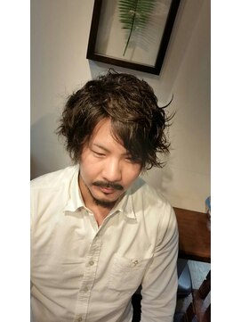 チューザン(CHUZAN) 大人ミディアムワイルドパーマ