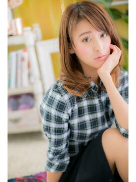 ミック ヘアアンドビューティー 大山店(miq  Hair&Beauty) 毛先が弾む♪アクティブミディ