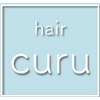 ヘア クル(hair curu)のお店ロゴ