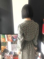 ワン スワッグ(1 SWAG) 切りっぱなしボブ¥¥ダークアッシュカラー
