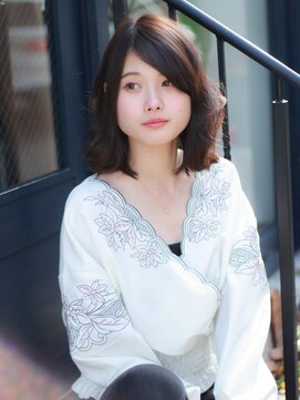 レガーミ(Legami) 【Legami】ななめバング×フェミニンボブ