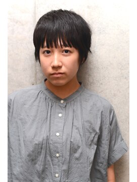 パッチ ヘアー(PATCH HAIR) 黒髪マッシュショート