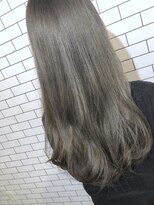 スリー(THREE)&nbsp;透明感シルバーグレー♪ケアブリーチWカラー