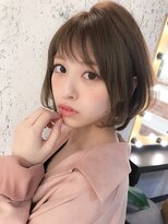 ロンド パルティール 大宮(Lond partir)&nbsp;【石田勇士郎】黒髪毛先パーマ横顔美人ショート