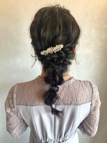 Belle BIANCA 結婚式ヘア/編みおろし/アレンジ by.マツモト