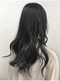 色落ちも可愛い☆ネイビーブルー☆
