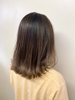 バブルス 本川越店(BUBBLES)&nbsp;外ハネボブ×シースルーカラー♪